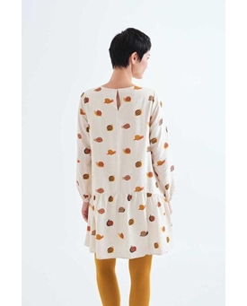 Compañía Fantástica_ Vestido corto estampado caracoles - Imagen 2