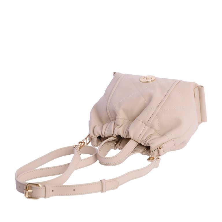 Don Algodón_ Bolso de mano en beige - Imagen 4