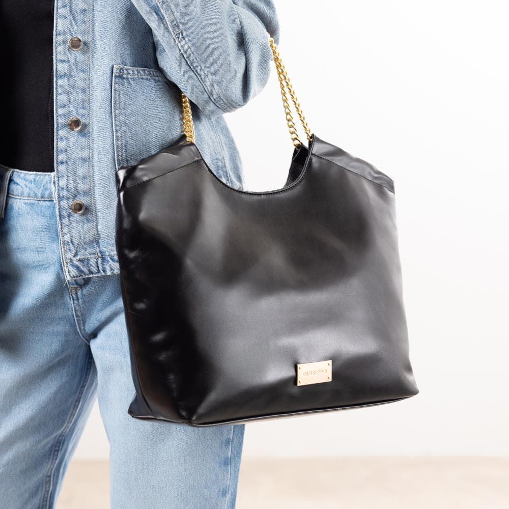 Gioseppo_ Bolso negro shopper - Imagen 3