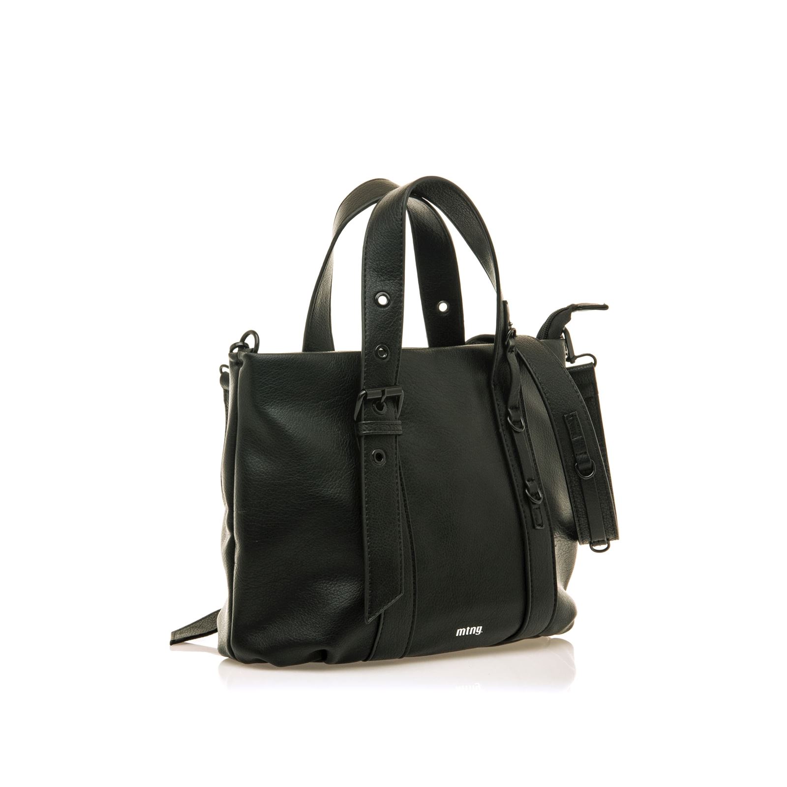 Mtng-Mustang_ Bolso shopper negro - Imagen 3