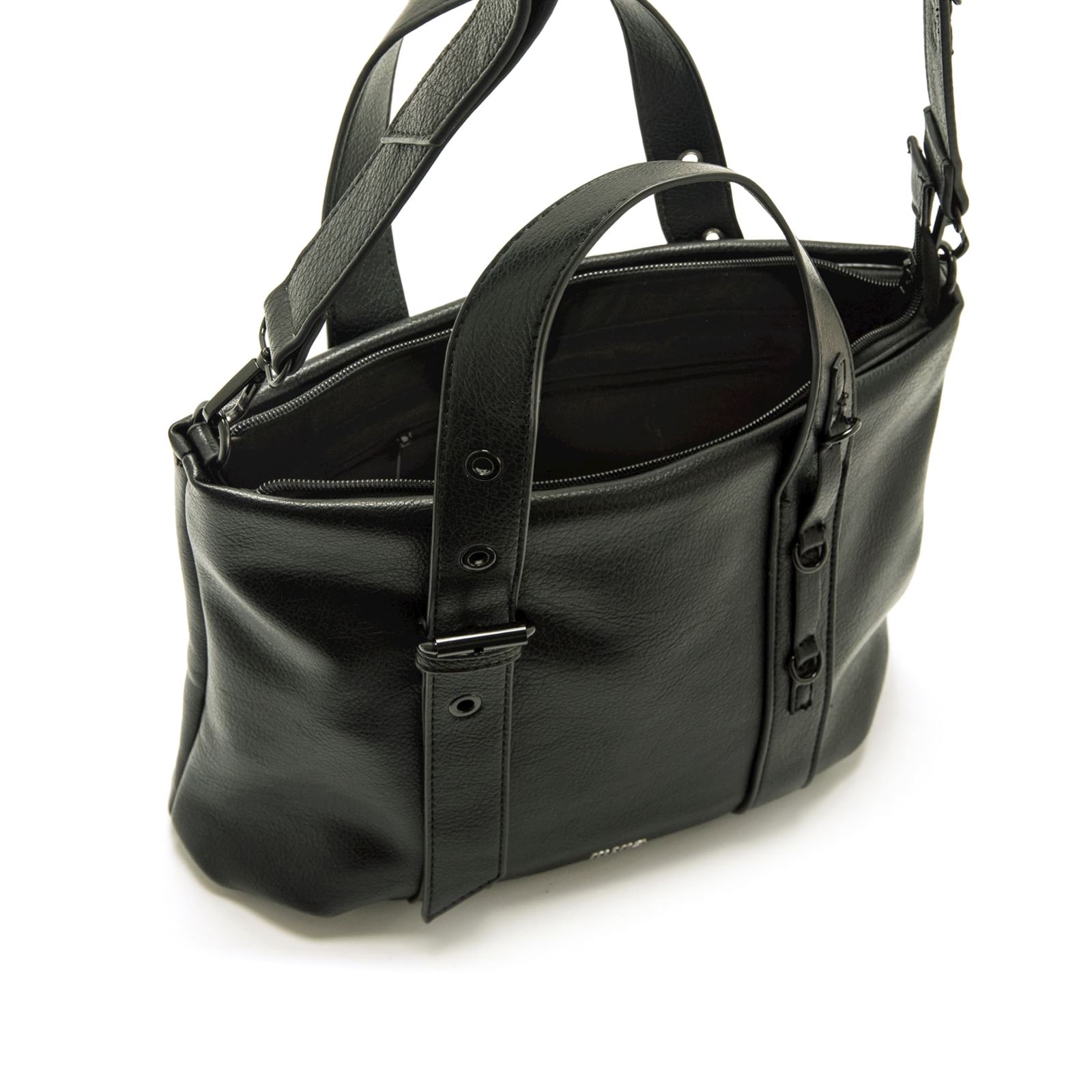 Mtng-Mustang_ Bolso shopper negro - Imagen 5