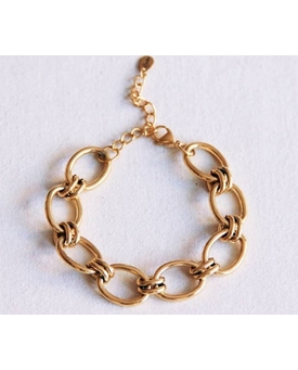 Pulseras de eslabones ovalados - Imagen 2