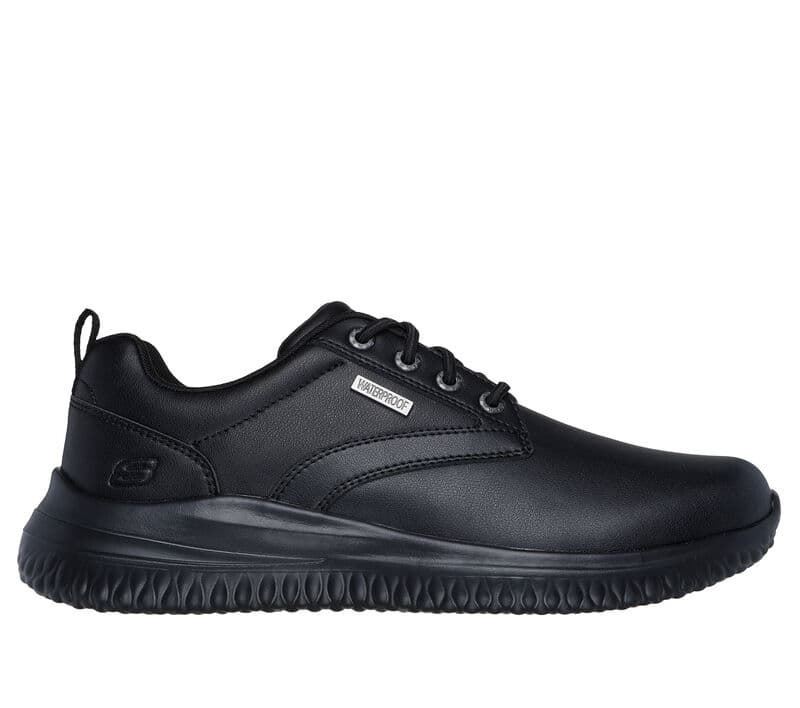 Skechers_ Deportivo negro delson  glavine - Imagen 1