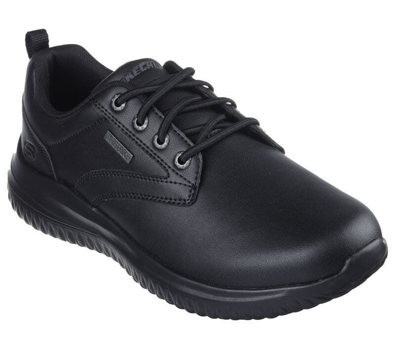 Skechers_ Deportivo negro delson  glavine - Imagen 2