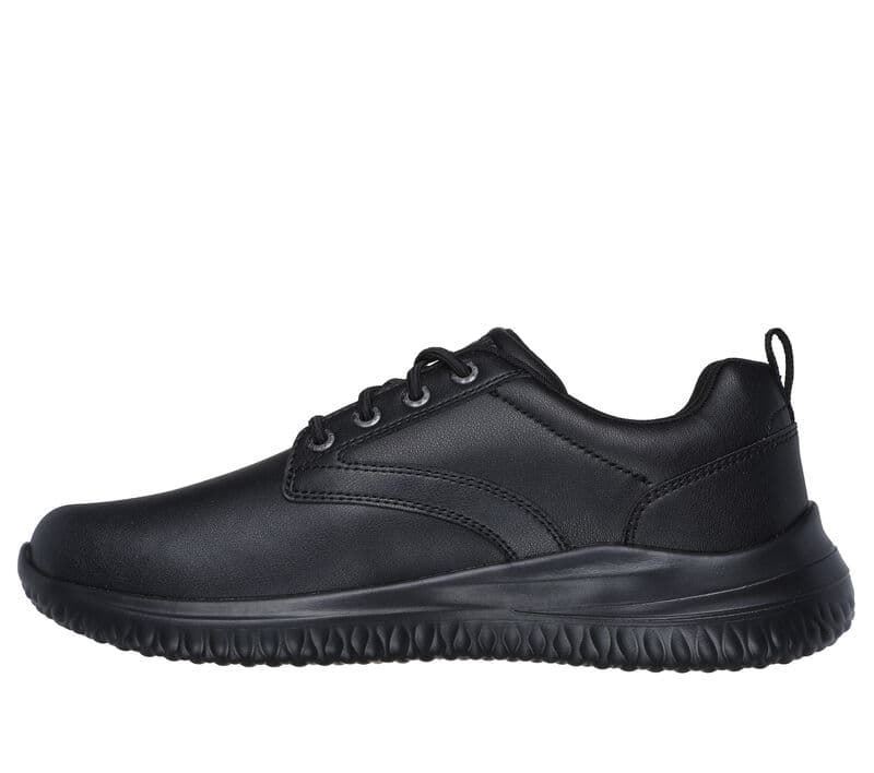 Skechers_ Deportivo negro delson  glavine - Imagen 3