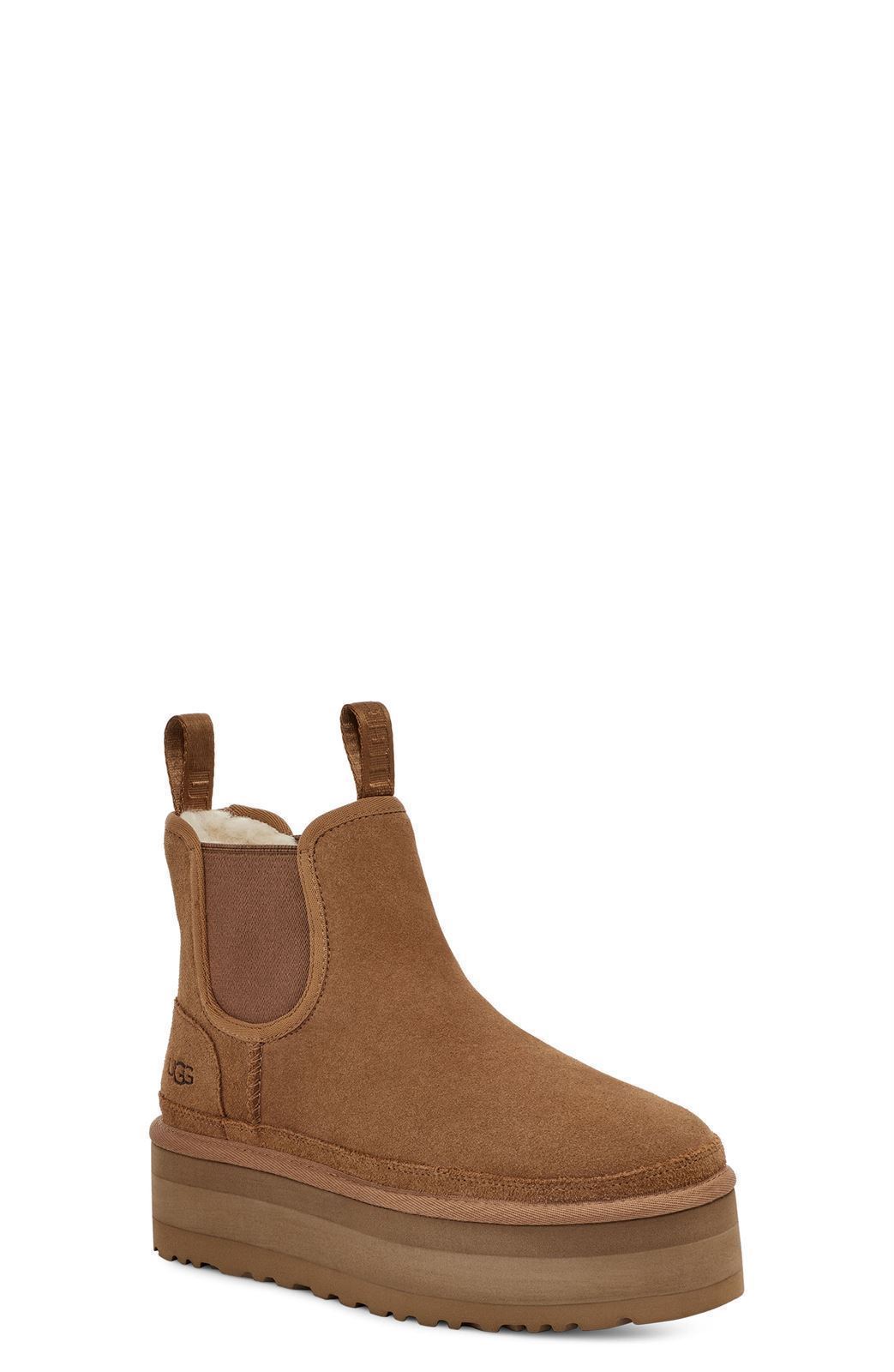 UGG_ Bota neumel platform chelsea chestnut - Imagen 1