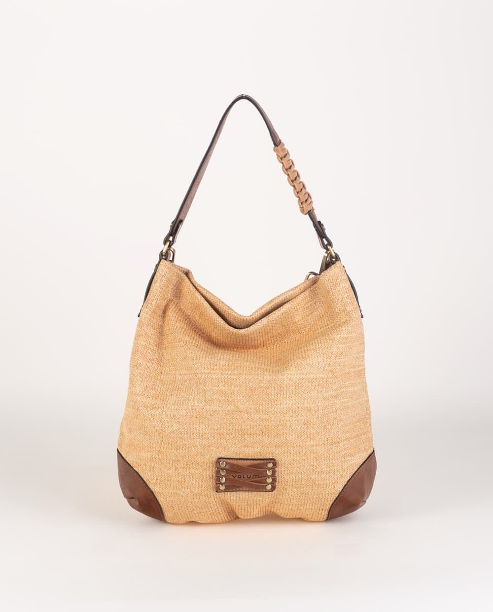 Volum Bags_ Bolso urban havasu hobo rafia - Imagen 1